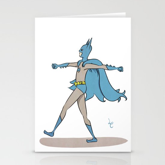 The Darkest Knight Stationery Cards
