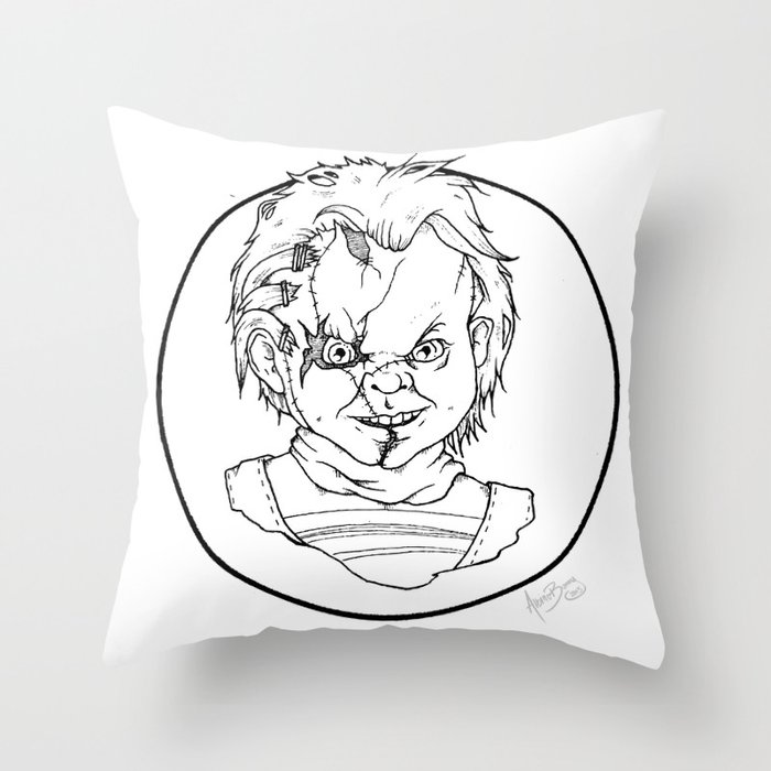 Chucky Throw Pillow