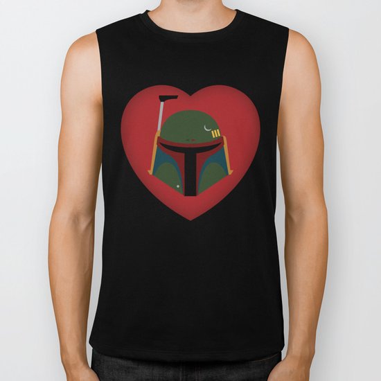 Fett Love (Boba Fett) Biker Tank