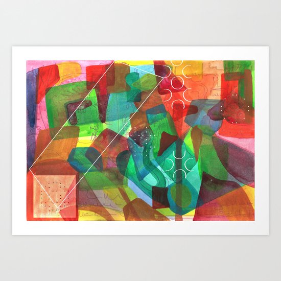 Enav Art Print