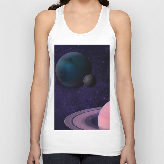 Planets Unisex Tank Top