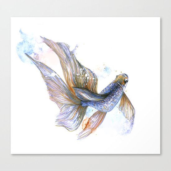 Aqua Canvas Print
