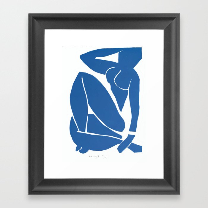 Henri Matisse - Blue Nude IX Framed Art Print
