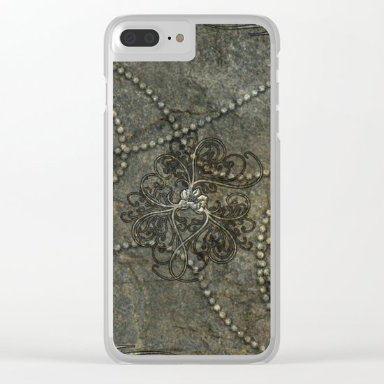 Wonderful floral design Clear iPhone Case