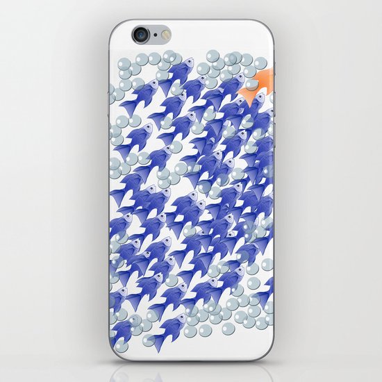 100 fishes iPhone & iPod Skin