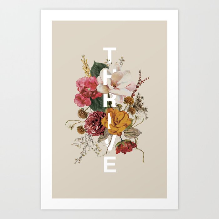 Thrive Art Print