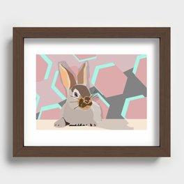 rabbit Recessed Framed Print