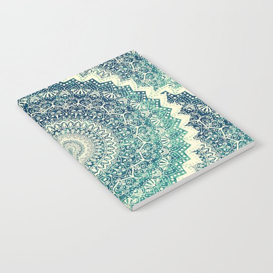 BICOLOR COLD WINTER MANDALA Notebook
