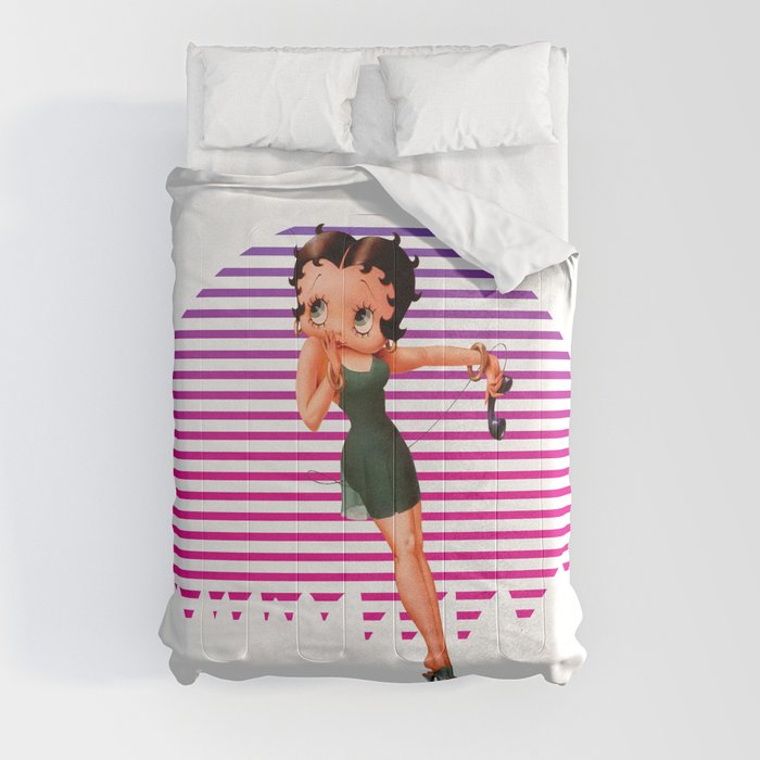 Betty boop comforter top
