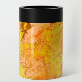 Stormy Weather Orange Can Cooler