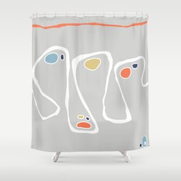 Stone Shower Curtain