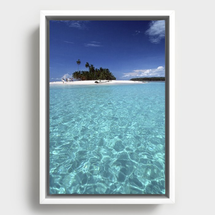 Indonesia, The Mentawai Islands Framed Canvas