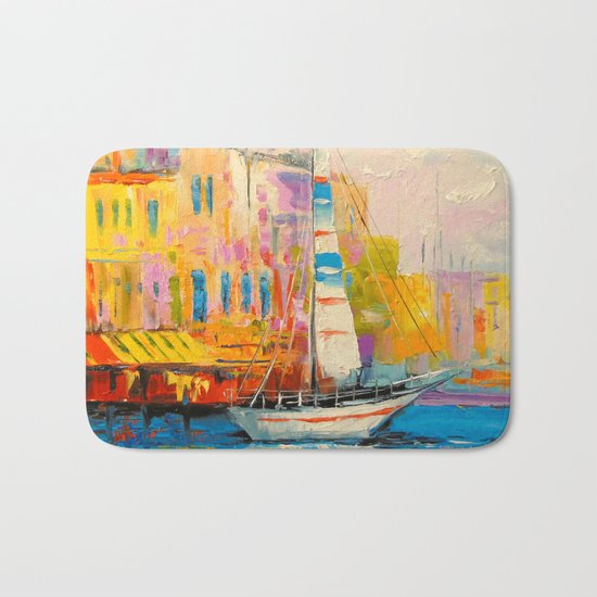 Quiet Harbor Bath Mat