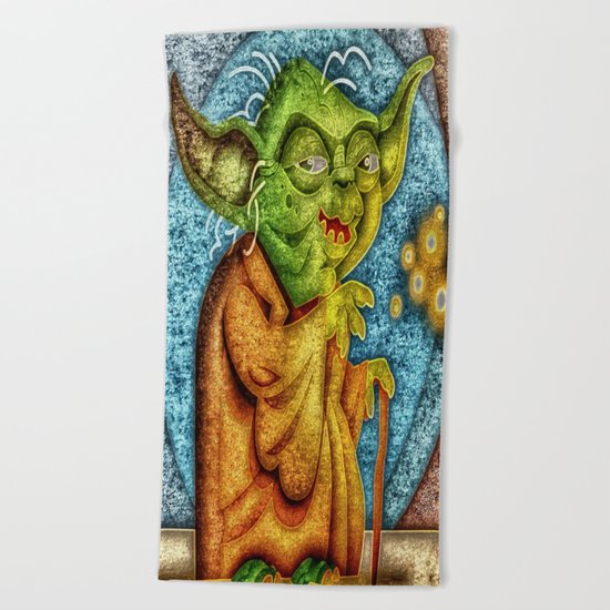 Use The Force Beach Towel