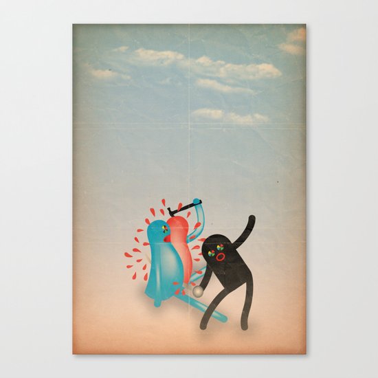 spaccato Canvas Print