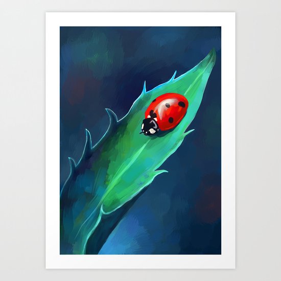 Ladybug Art Print