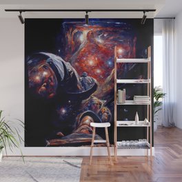 Exploring the fourth dimension Wall Mural