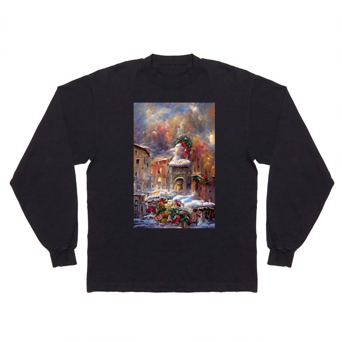 Only snow on italy Long Sleeve T Shirt