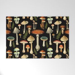 Toadstools Welcome Mat