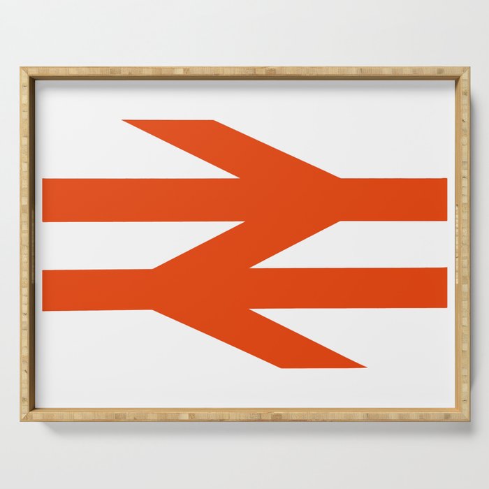 British Rail Double Arrow logo Serving Tray