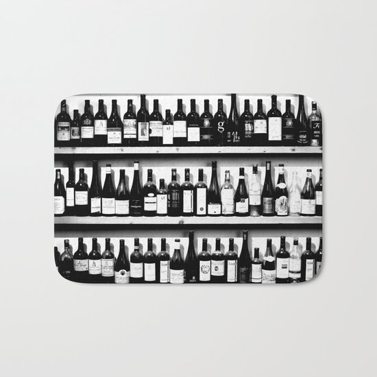 Wine Bottles Bath Mat