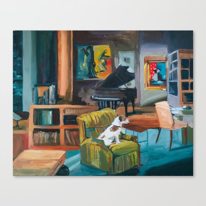 Frasier’s apartment Canvas Print