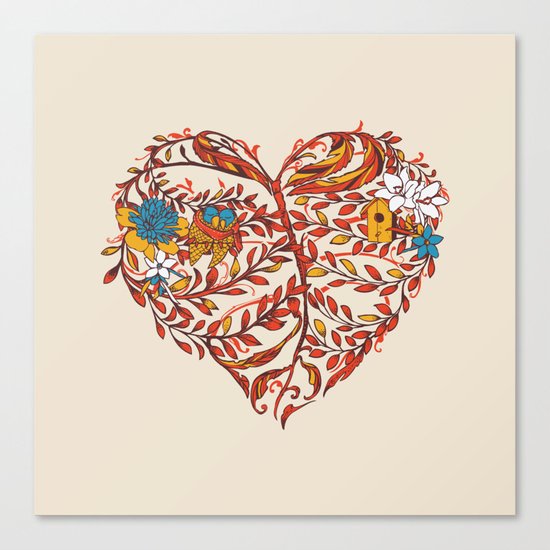 Just Like Home Canvas Print
