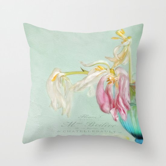 aging beauty Throw Pillow
