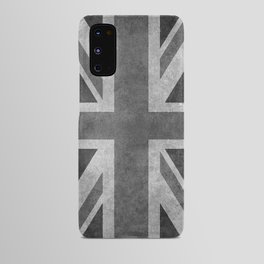 Union Jack Vintage 3:5 grayscale Android Case