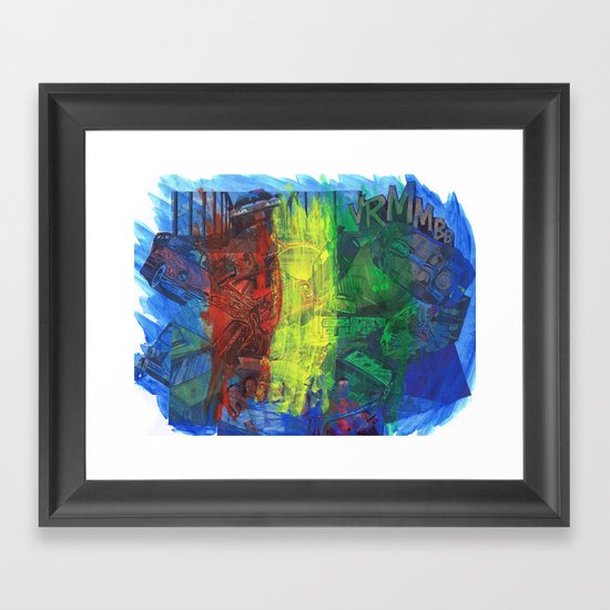 "Move Like This" by Cap Blackard Framed Art Print