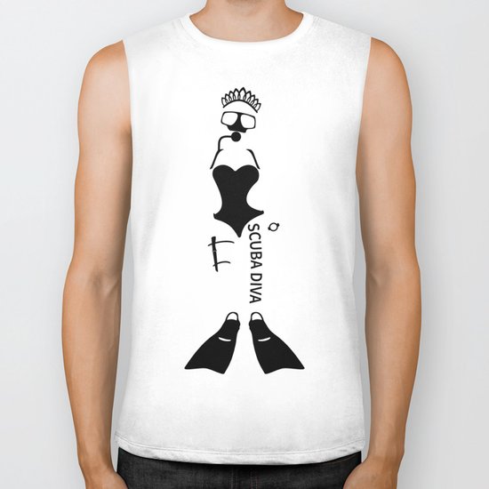 Scuba Diva Biker Tank