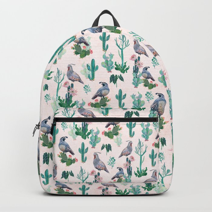 Cactus Quail  Backpack