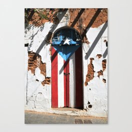 Puerto Rico Flag  ,pride Canvas Print