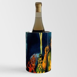 Vintage Magic Poster Wine Chiller