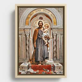St. Joseph Framed Canvas