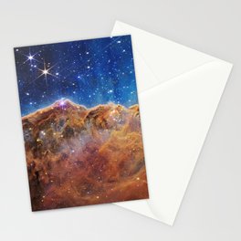 Carina Nebula Star-Forming Region (James Webb Space Telescope) Stationery Card