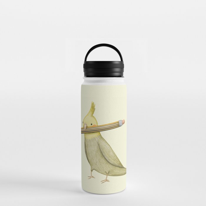 Cockatiel Pencil Water Bottle
