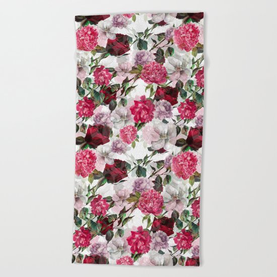 Floral Dream Beach Towel