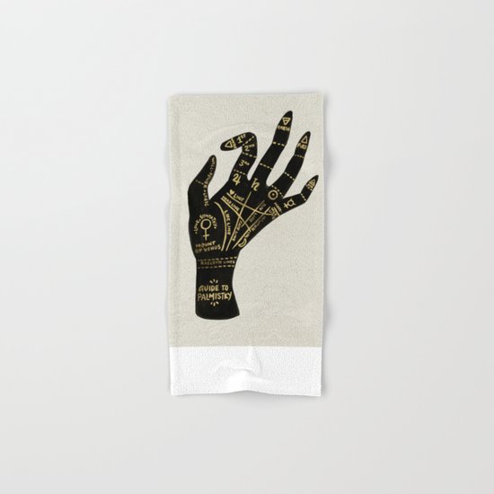 Palmistry Hand & Bath Towel