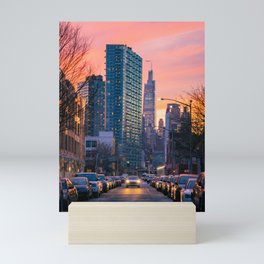 Long Island City Sunset Mini Art Print