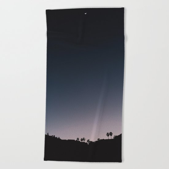 Mexico Moon V Beach Towel