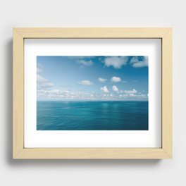 Amalfi Coast Ocean View XI Recessed Framed Print