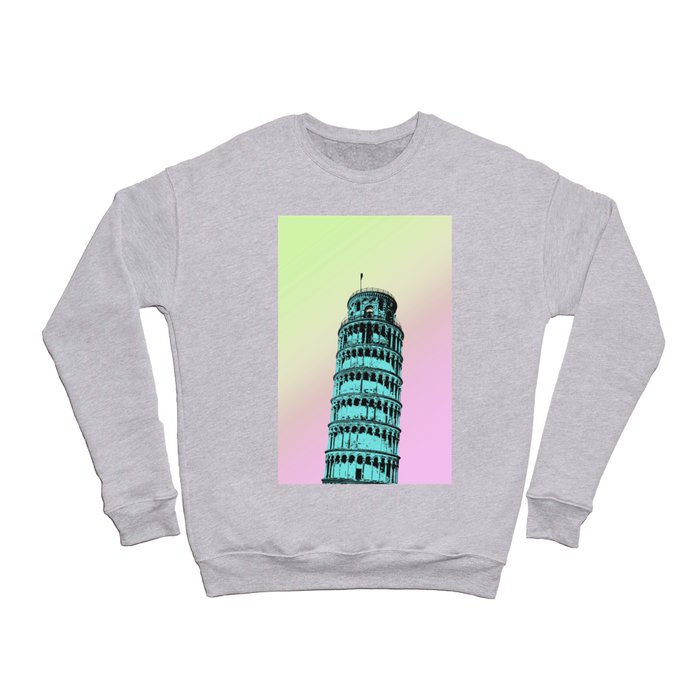 Leaning Tower of Pisa II Crewneck Sweatshirt