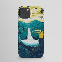 costa rica rainforest iPhone Case