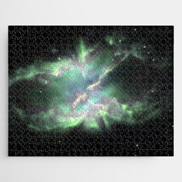 Seafoam Planetary Nebula Jigsaw Puzzle