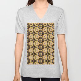 Distorted Butterfly Wing No 8 V Neck T Shirt