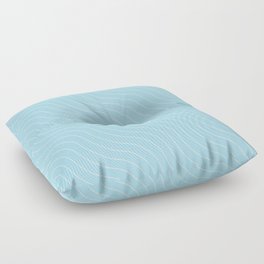 Summer waves Floor Pillow