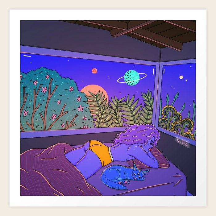 Good Morning Art Print By Robineisenberg