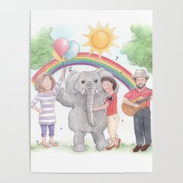 Sharon, Lois & Bram - The Elephant Show Poster