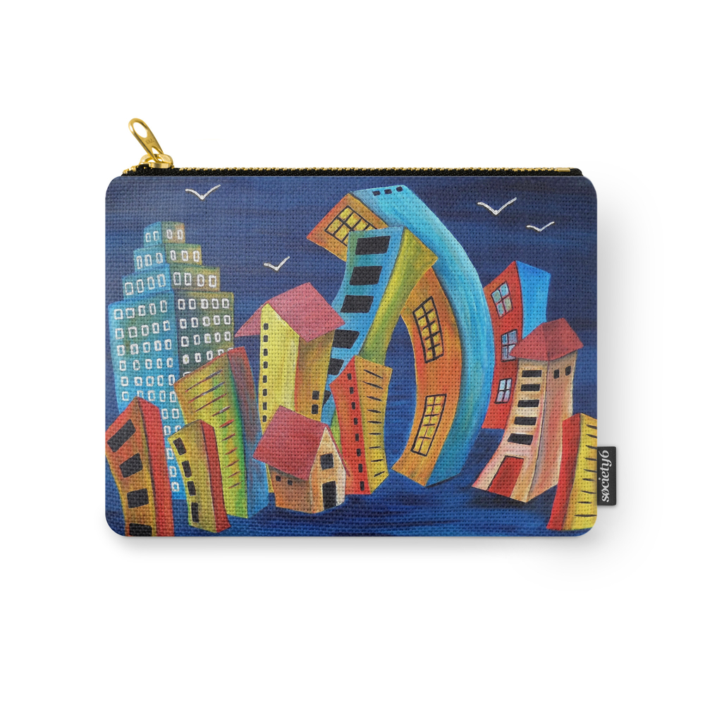 The Floating City Carry-All Pouch by art_by_yolanda